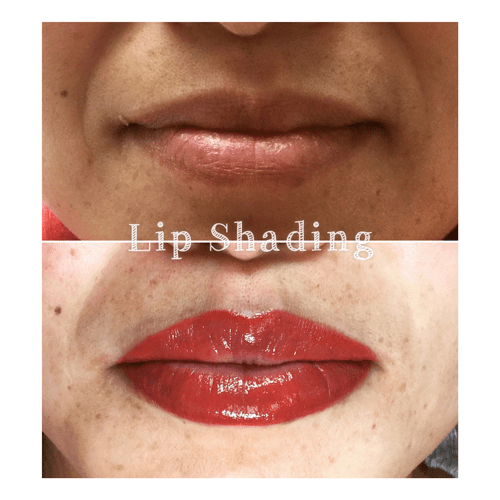 shading lips Microblading and Gorgeous Makeup Permanent Perfect